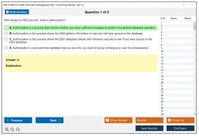 IBM P2090-018 IBM Information Management DB2 10 Technical Mastery Test v3 Practice test exam simulator test engine exam Prep practice test questions answers Image 1