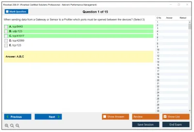 Riverbed 299-01 Riverbed Certified Solutions Professional - Network Performance Management Practice test exam simulator test engine exam Prep practice test questions answers Image 1