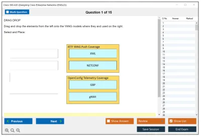 Cisco 300-420 Designing Cisco Enterprise Networks (ENSLD) Practice test exam simulator test engine exam Prep practice test questions answers Image 1