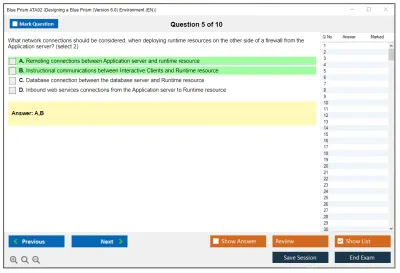 Blue Prism ATA02 Designing a Blue Prism (Version 6.0) Environment Practice test exam simulator test engine exam Prep practice test questions answers Image 5