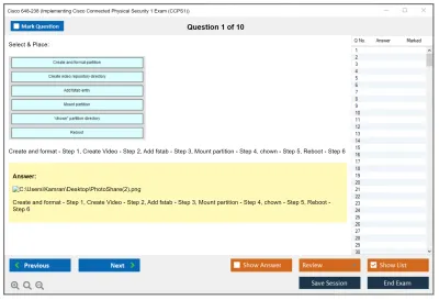 Cisco 648-238 Implementing Cisco Connected Physical Security 1 Practice test exam simulator test engine exam Prep practice test questions answers Image 1