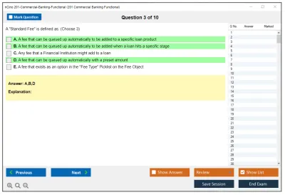 nCino 201-Commercial-Banking-Functional SalesforcenCino 201 Commercial Banking Functional Exam Practice test exam simulator test engine exam Prep practice test questions answers Image 3