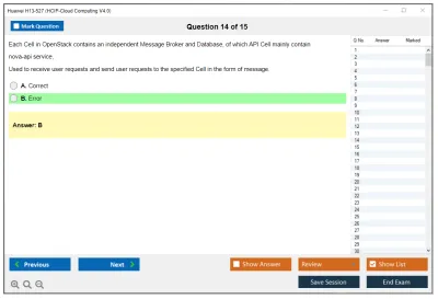 Huawei H13-527 HCIP-Cloud Computing V4.0 Practice test exam simulator test engine exam Prep practice test questions answers Image 14