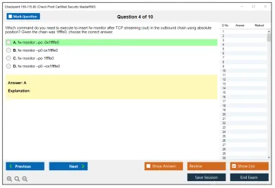 Checkpoint 156-115.80 Check Point Certified Security MasterR80 Practice test exam simulator test engine exam Prep practice test questions answers Image 4