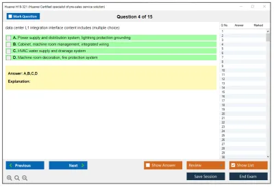 Huawei H19-321 Huawei Certified Pre-sales Specialist - Service Solution Practice test exam simulator test engine exam Prep practice test questions answers Image 4