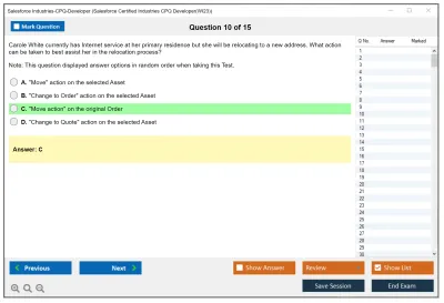 Salesforce Industries-CPQ-Developer Salesforce Certified Industries CPQ Developer Practice test exam simulator test engine exam Prep practice test questions answers Image 10