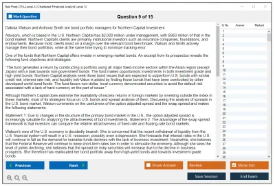 Test Prep CFA-Level-3 Chartered Financial Analyst Level 3 Practice test exam simulator test engine exam Prep practice test questions answers Image 9