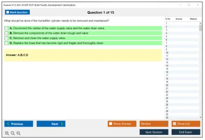 Huawei H12-425 HCNP-DCF-Build Facility Development Optimization Practice test exam simulator test engine exam Prep practice test questions answers Image 1